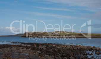 Scotish beach at the isle of skye