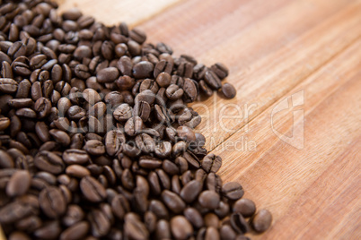 Roasted coffee beans