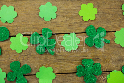 St Patricks Day shamrocks