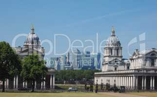 Canary Wharf in London