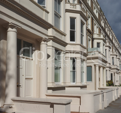 Terraced Houses in London