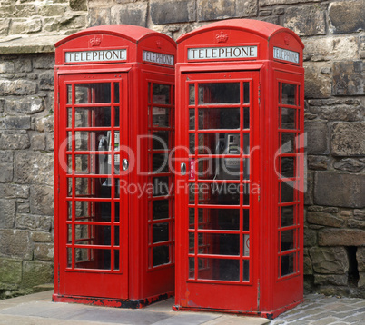 London telephone box