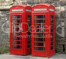 London telephone box