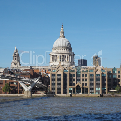 Millennium Bridge in London