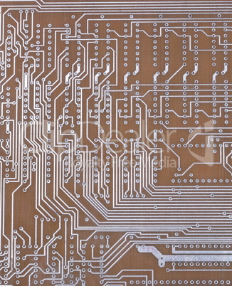 Printed Circuit Board at day