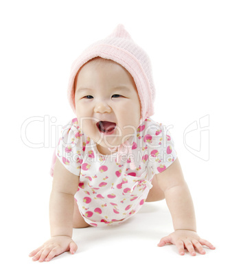 Portrait of Asian baby girl