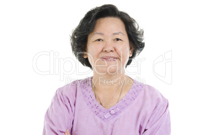 Portrait of senior adult woman