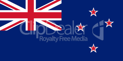 Fahne von Neuseeland