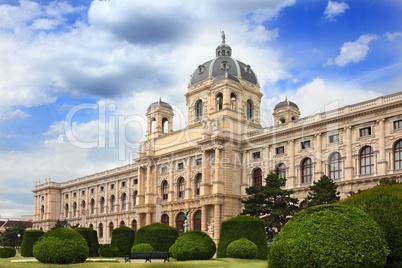 Museum with park in Vienna