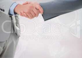 Businesspeople shaking hands