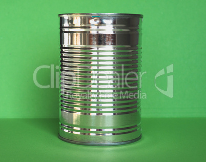 tin can canned food