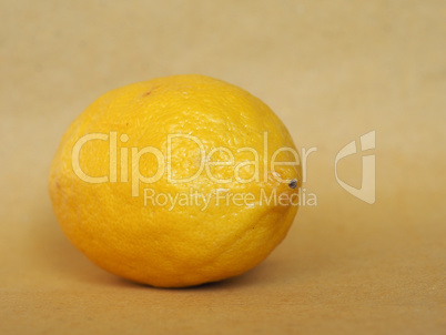 lemon fruit food with copy space