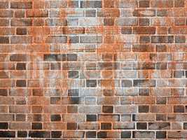 rusted metal and brick texture background