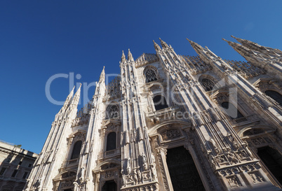 Duomo (meaning Cathedral) in Milan