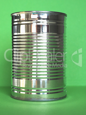 tin can canned food