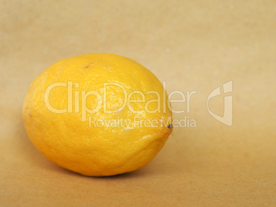 lemon fruit food with copy space