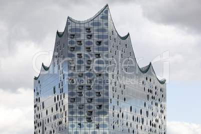 Elbphilharmonie in Hamburg, Deutschland