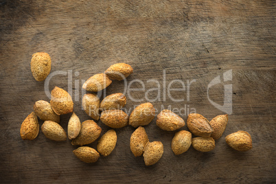Almond shell nuts