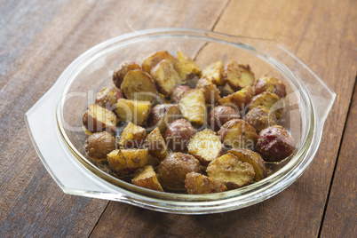 Oven roasted potatoes