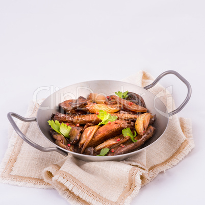 Roasted King Oyster Mushrooms