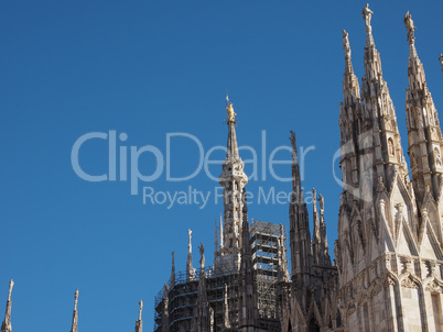 Duomo (meaning Cathedral) in Milan