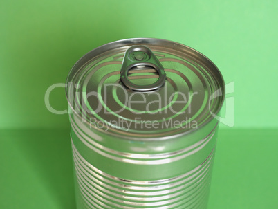 tin can canned food