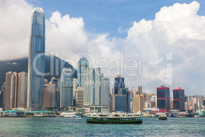 Hong Kong Skyline and Star Ferries