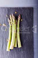 Fresh green Asparagus
