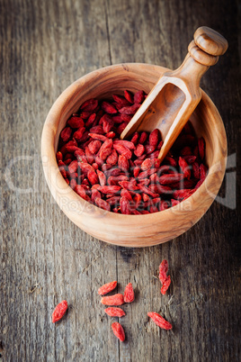 Dried goji berries