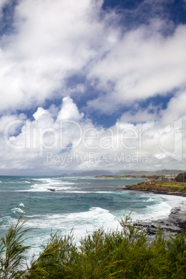 Küstenlandschaft auf Kauai