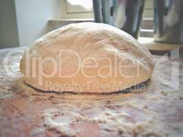 Fresh Flour Dough