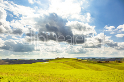 Tuscany picturesque landscape