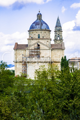 Church of San Biagio of Montepulciano in Tuscany