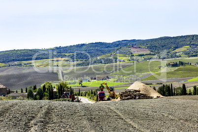 Landscape in Tuscany