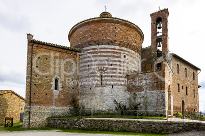 Church Eremo di Montesiepi in Tuscany