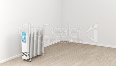 Oil-filled electric heater