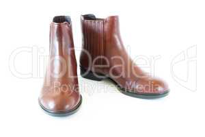 pair women's leather boots