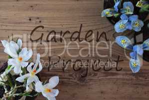 Crocus And Hyacinth, Text Garden Project