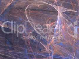 image of one Digital Fractal on Black Color