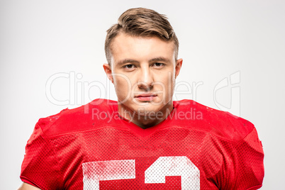 American football player