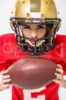 female american football player