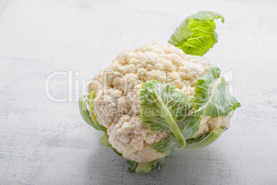 head of Fresh Cauliflower