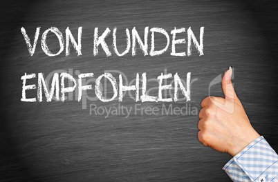 Von Kunden empfohlen