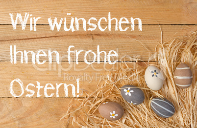 Wir wünschen Ihnen frohe Ostern