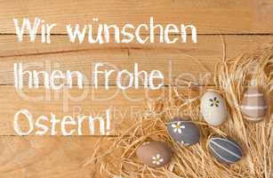 Wir wünschen Ihnen frohe Ostern