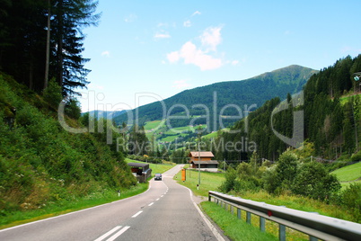 Strasse im Sarntal