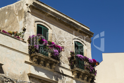 Haus in Syracus, Sizilien, house in Syracuse, Sicily