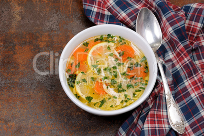 chicken Orzo soup