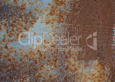 Rusty metal texture