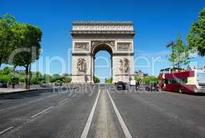 Road to Triumphal Arch